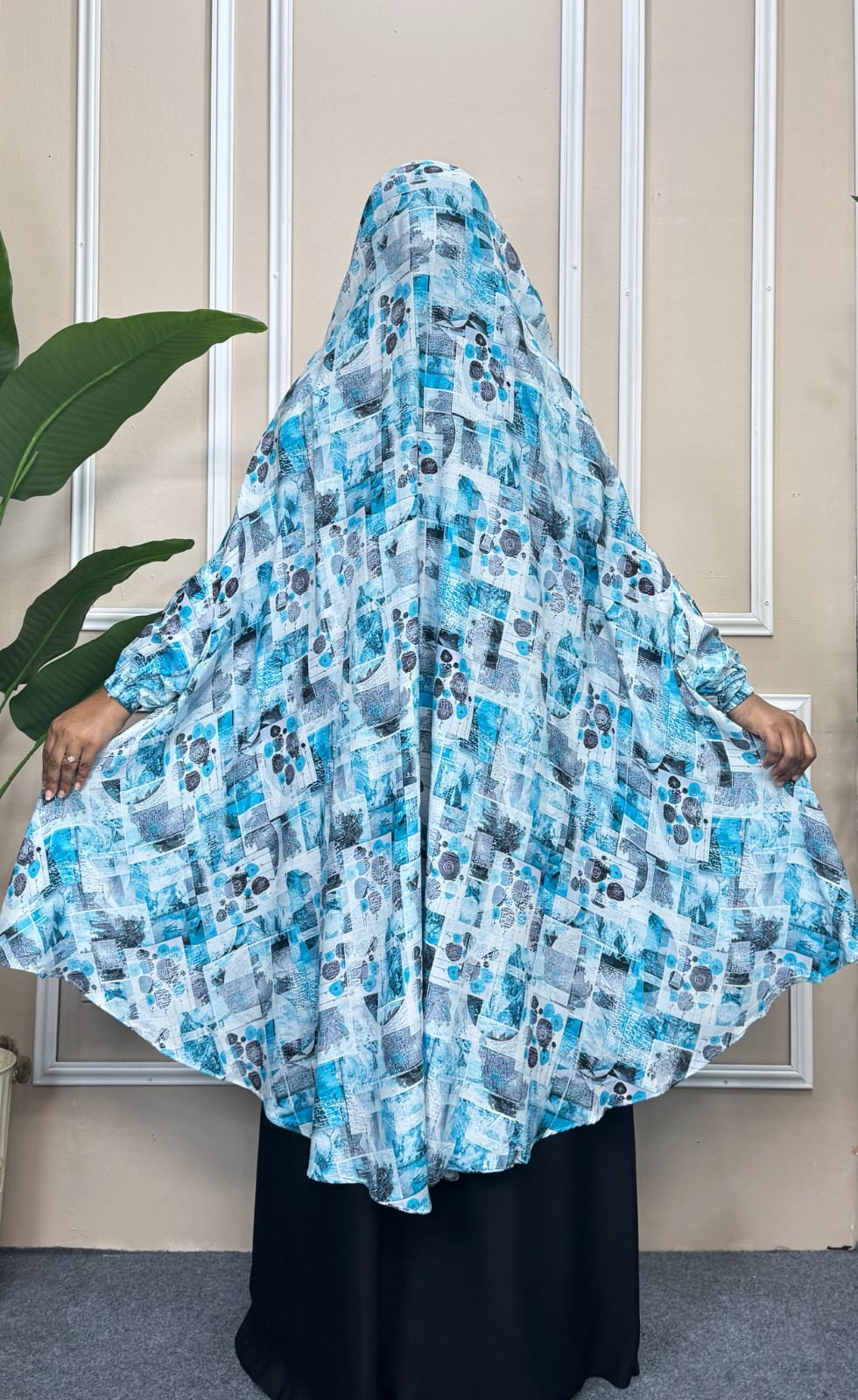 সুতি সেমি লং হিজাব