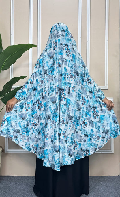 সুতি সেমি লং হিজাব