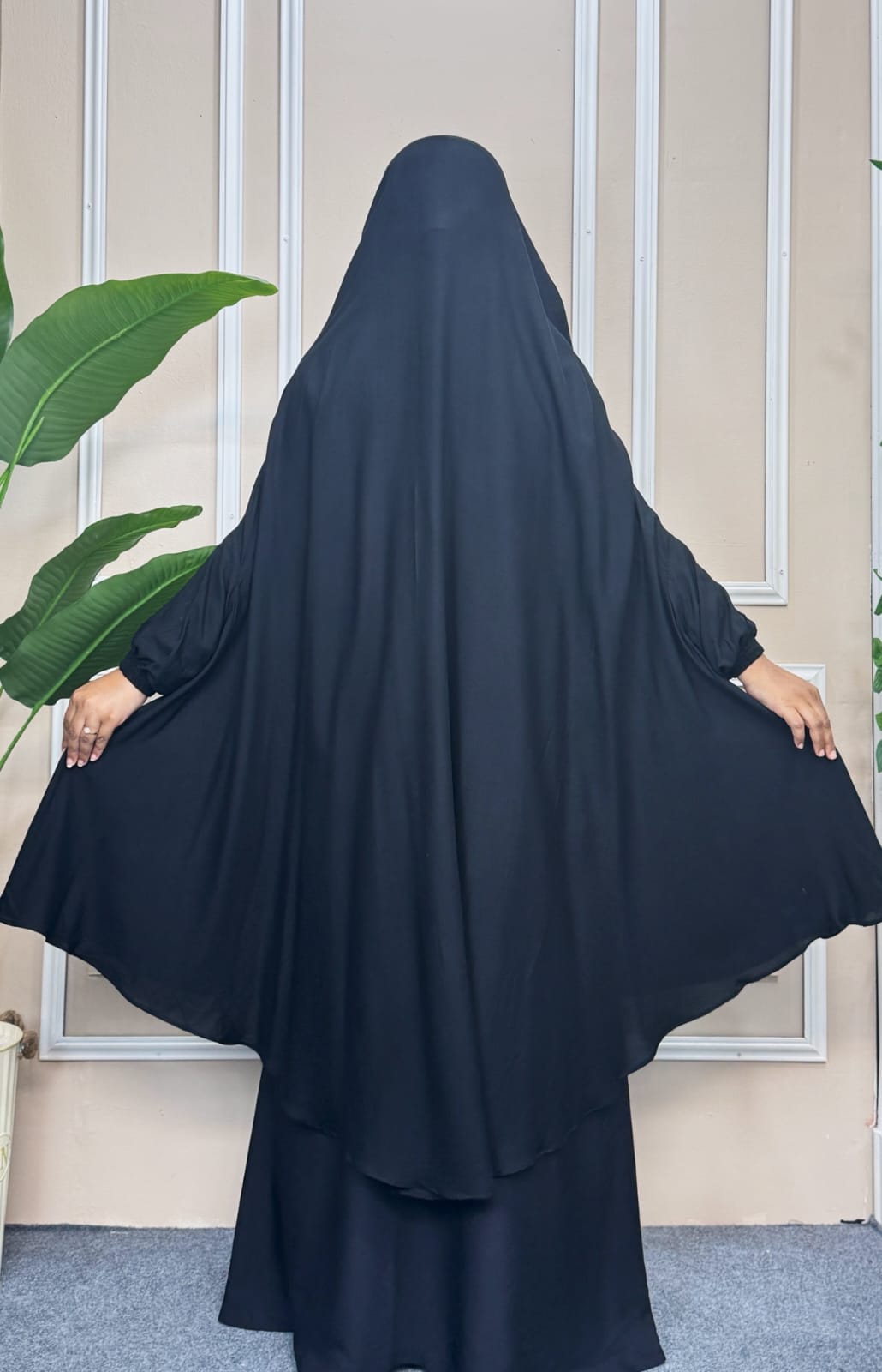 সুতি সেমি লং হিজাব